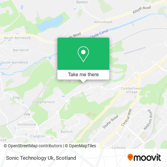 Sonic Technology Uk map