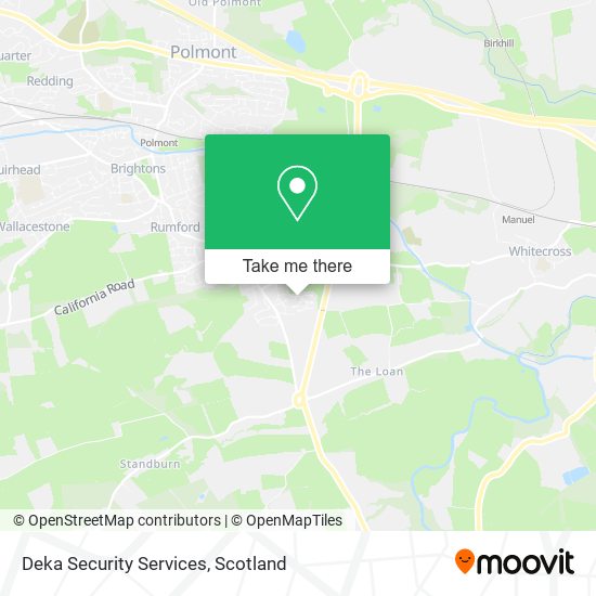 Deka Security Services map