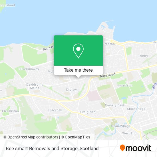 Bee smart Removals and Storage map
