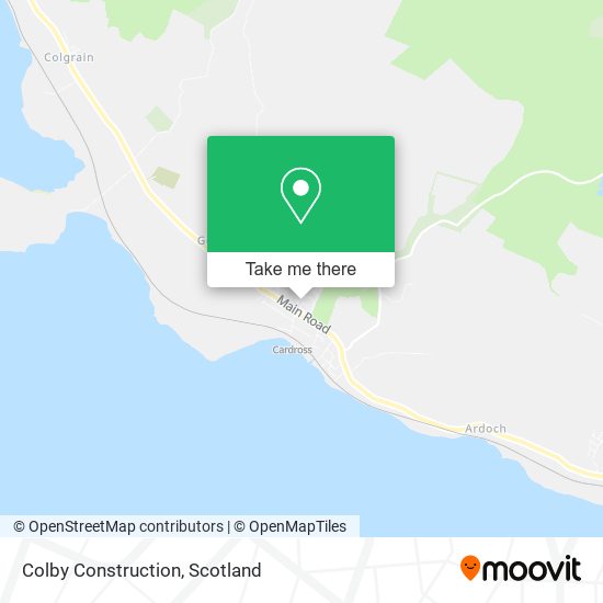 Colby Construction map