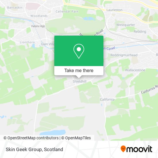 Skin Geek Group map