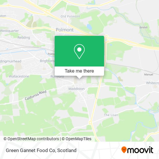 Green Gannet Food Co map
