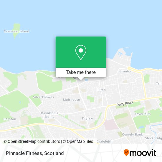 Pinnacle Fitness map