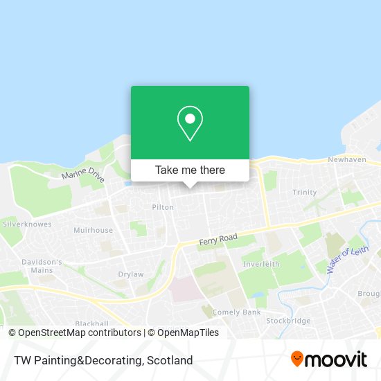 TW Painting&Decorating map