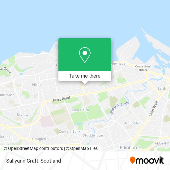 Sallyann Craft map
