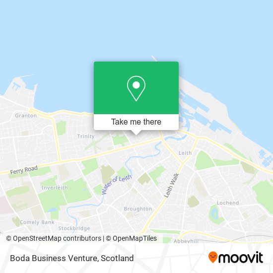 Boda Business Venture map