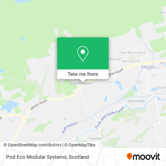 Pod Eco Modular Systems map