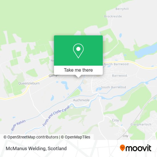McManus Welding map