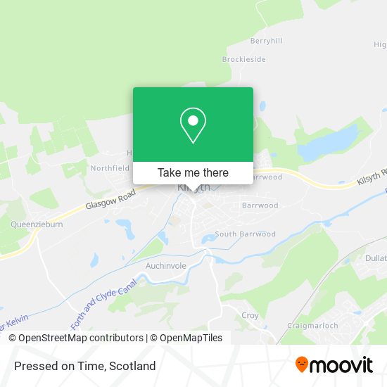 Pressed on Time map