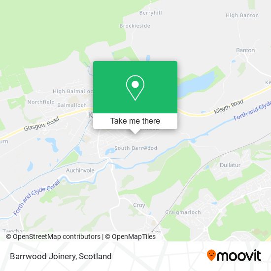 Barrwood Joinery map