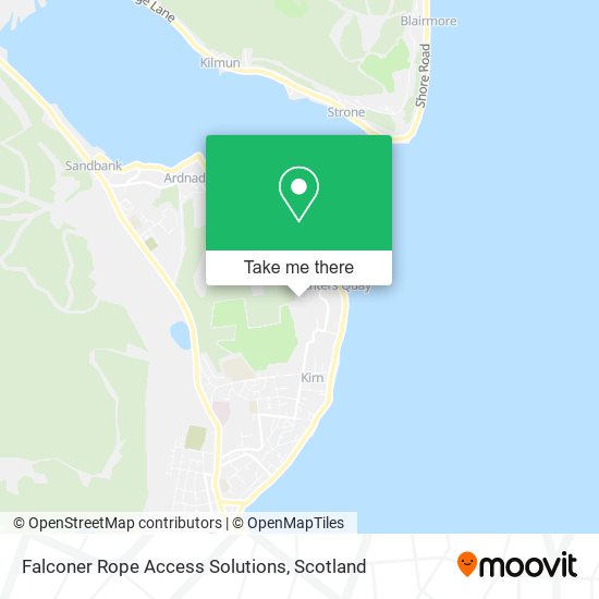 Falconer Rope Access Solutions map