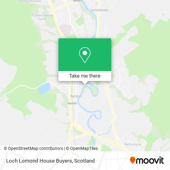 Loch Lomond House Buyers map