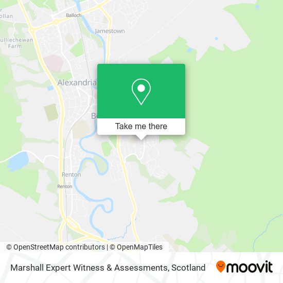 Marshall Expert Witness & Assessments map