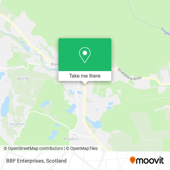 BBF Enterprises map
