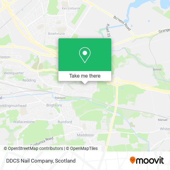 DDCS Nail Company map