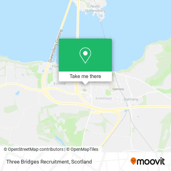 Three Bridges Recruitment map