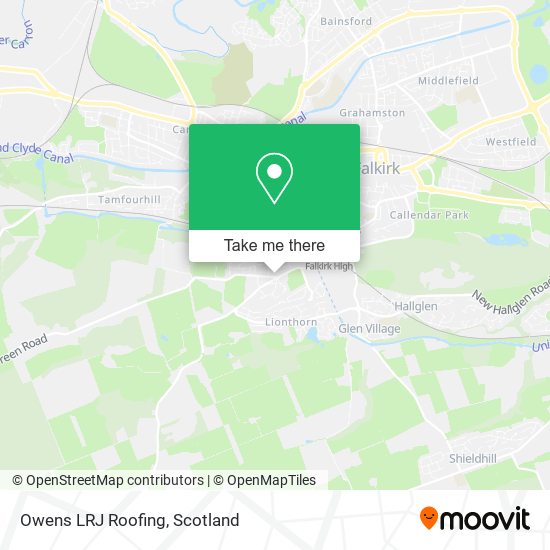 Owens LRJ Roofing map