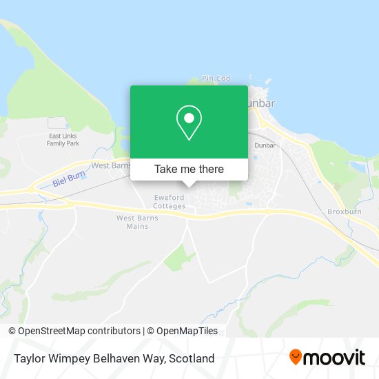 Taylor Wimpey Belhaven Way map