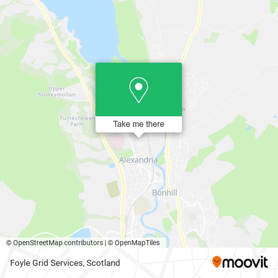 Foyle Grid Services map