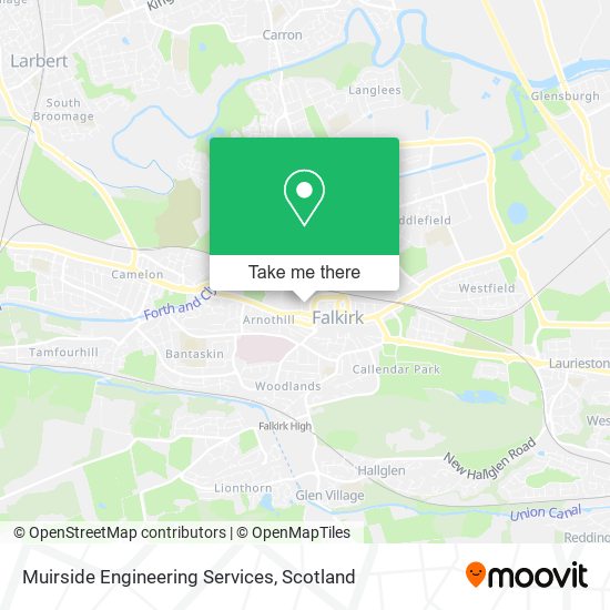 Muirside Engineering Services map