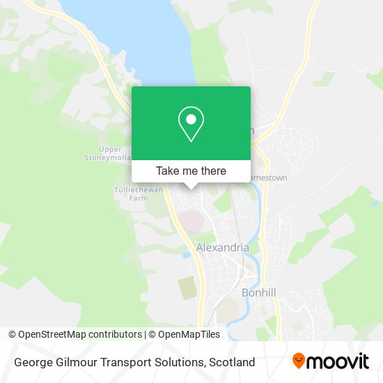 George Gilmour Transport Solutions map