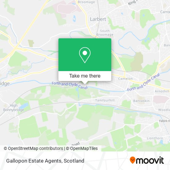 Gallopon Estate Agents map