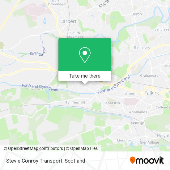Stevie Conroy Transport map