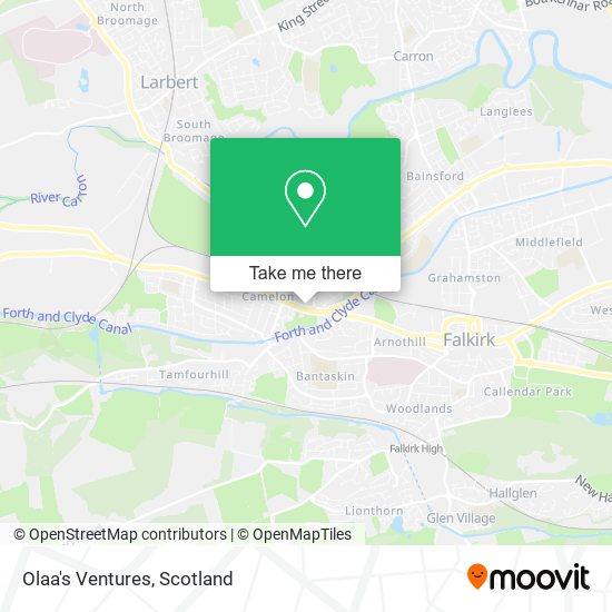 Olaa's Ventures map