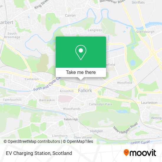 EV Charging Station map