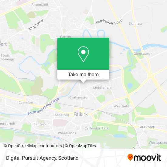 Digital Pursuit Agency map