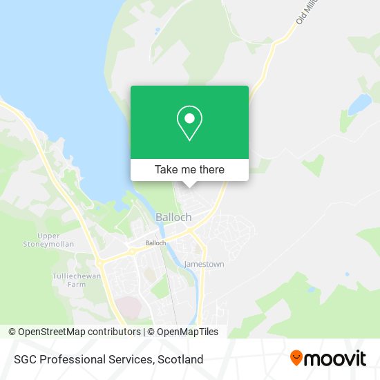 SGC Professional Services map