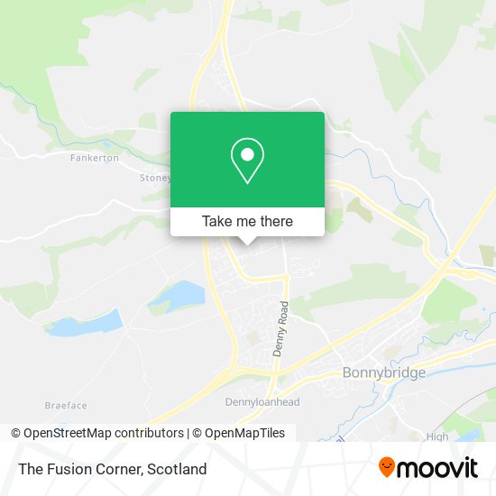 The Fusion Corner map