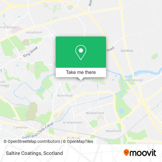 Saltire Coatings map