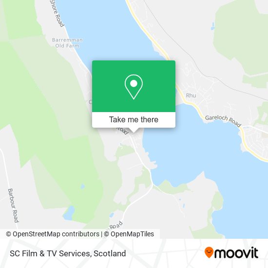 SC Film & TV Services map