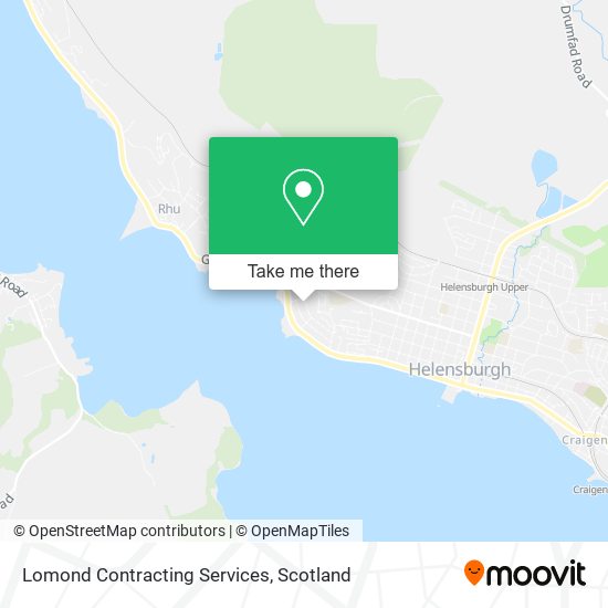 Lomond Contracting Services map