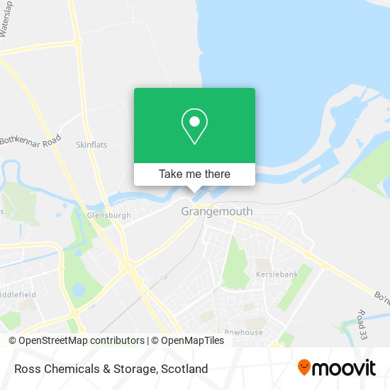 Ross Chemicals & Storage map