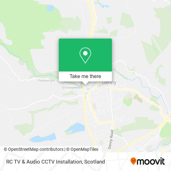 RC TV & Audio CCTV Installation map