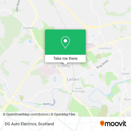 DG Auto Electrics map