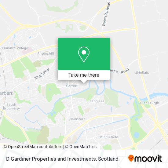 D Gardiner Properties and Investments map