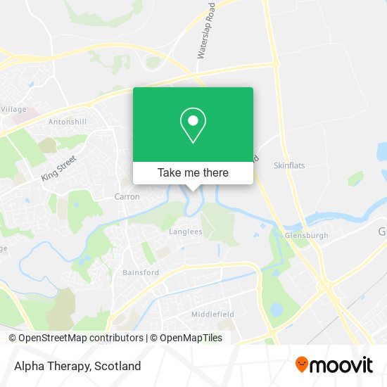 Alpha Therapy map