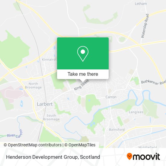 Henderson Development Group map