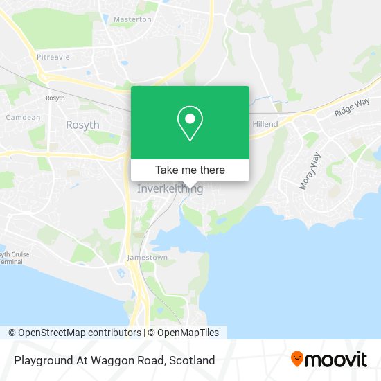 Playground At Waggon Road map
