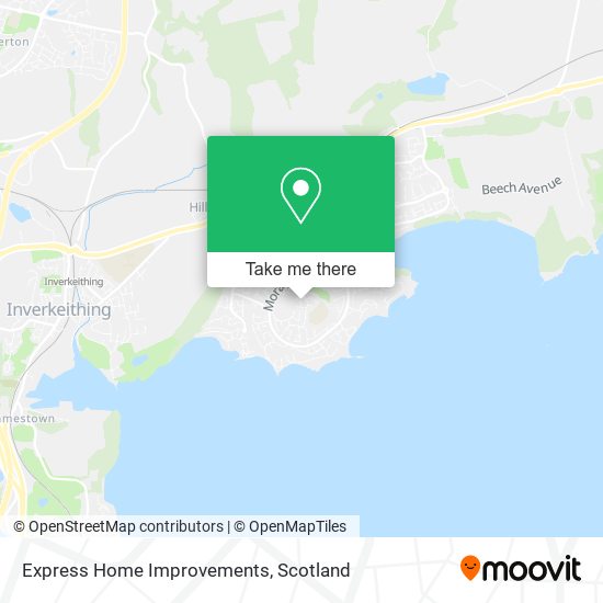 Express Home Improvements map
