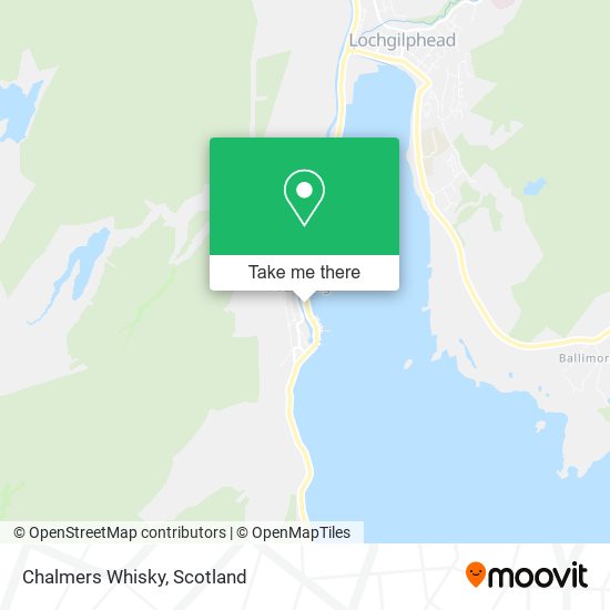 Chalmers Whisky map