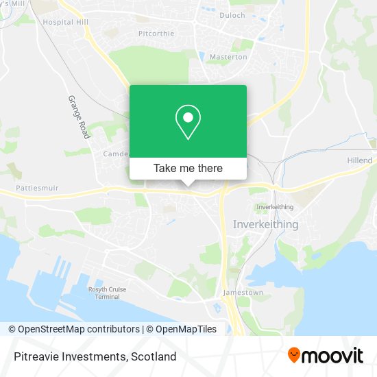 Pitreavie Investments map