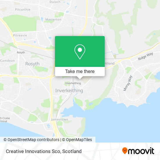 Creative Innovations Sco map