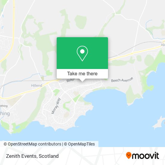 Zenith Events map
