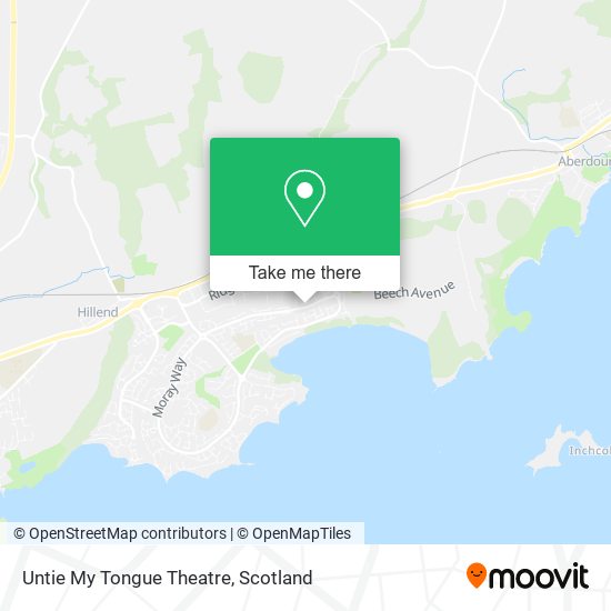 Untie My Tongue Theatre map