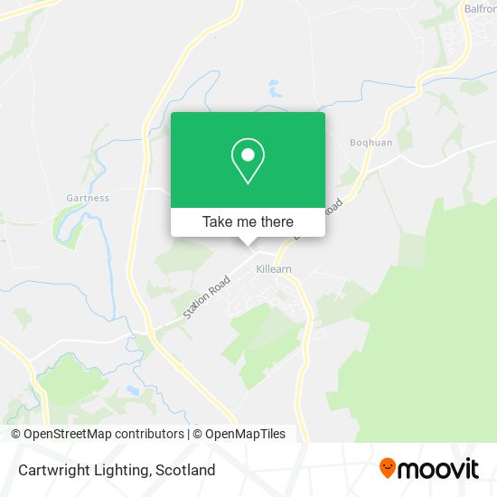 Cartwright Lighting map