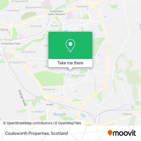 Coulsworth Properties map
